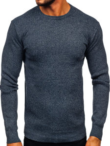 Maglione da uomo blu Bolf S8309