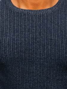 Maglione da uomo blu Bolf S8523