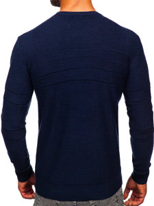 Maglione da uomo blu Bolf SL15-2318