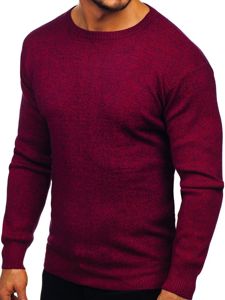 Maglione da uomo bordò Bolf 8529