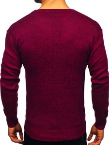 Maglione da uomo bordò Bolf 8529