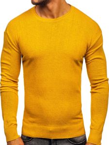 Maglione da uomo giallo Bolf 0001