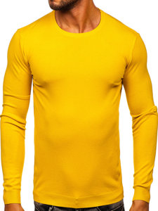 Maglione da uomo giallo Bolf MMB602