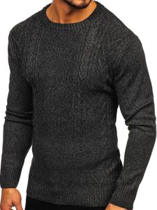 Maglione da uomo grafite Bolf H1937