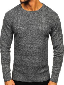 Maglione da uomo grigio Bolf H1937