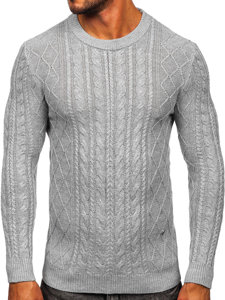 Maglione da uomo grigio Bolf MM6010