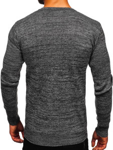 Maglione da uomo grigio Bolf S8307