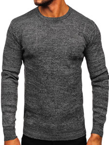 Maglione da uomo grigio Bolf S8307