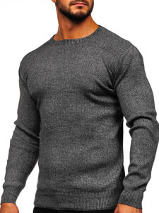 Maglione da uomo grigio Bolf S8309