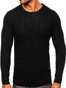 Maglione da uomo nero Bolf MM6010