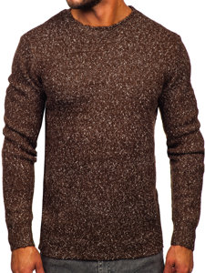 Maglione spessa da uomo marrone Bolf W7-219190