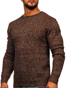 Maglione spessa da uomo marrone Bolf W7-219190