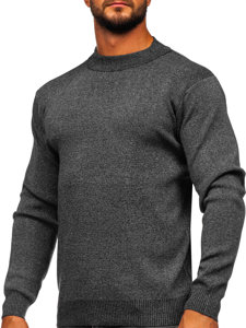 Maglione tipo lupetto basic da uomo antracite Bolf S8561