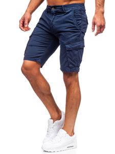 Pantaloncini cargo da uomo blu Bolf YF2222