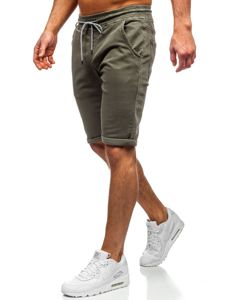 Pantaloncini corti da uomo verdi Bolf KG3723