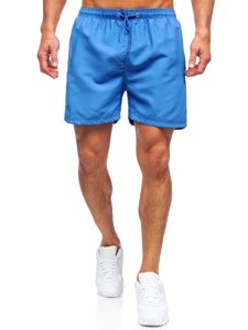 Pantaloncini corti di tuta da uomo azzurri Bolf YW07001