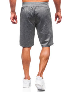 Pantaloncini corti di tuta da uomo grafite Bolf 8K195