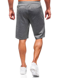 Pantaloncini corti di tuta da uomo grafite Bolf 8K298