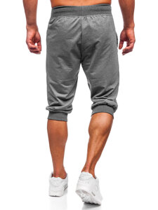 Pantaloncini corti di tuta da uomo grafite Bolf K10002