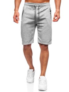 Pantaloncini corti di tuta da uomo grigi Bolf JX132