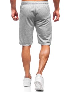 Pantaloncini corti di tuta da uomo grigi Bolf JX202