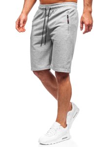 Pantaloncini corti di tuta da uomo grigi Bolf JX202