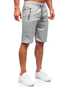 Pantaloncini corti di tuta da uomo grigi Bolf JX203