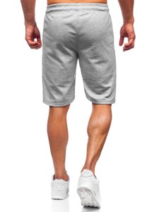 Pantaloncini corti di tuta da uomo grigi Bolf JX203