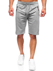 Pantaloncini corti di tuta da uomo grigi Bolf JX503