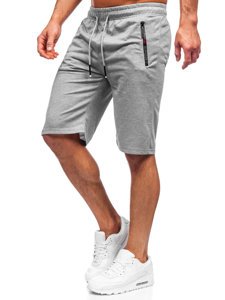 Pantaloncini corti di tuta da uomo grigi Bolf JX505