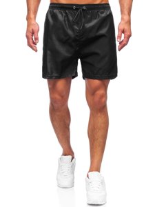 Pantaloncini da bagno da uomo neri Bolf YW02002