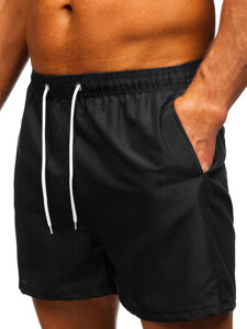 Pantaloncini da bagno da uomo nero Bolf XL020