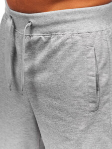 Pantaloncini da tuta da uomo grigio Bolf 8K101