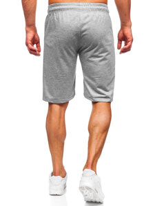 Pantaloncini da tuta da uomo grigio Bolf JX800