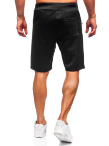 Pantaloncini da tuta da uomo nero Bolf 8K1125