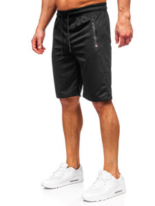 Pantaloncini da tuta da uomo nero Bolf JX802