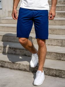 Pantaloncini da uomo azzurri Bolf 1140