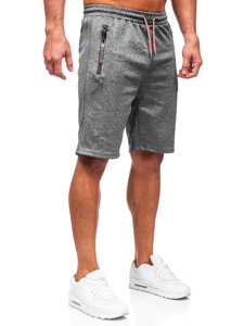 Pantaloncini di tuta da uomo grafite Bolf 8K200