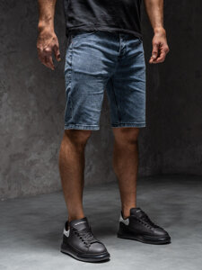 Pantaloncini in denim da uomo blu Bolf MP0274BCA1