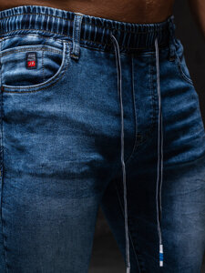 Pantaloncini in denim da uomo blu Bolf TF177A1