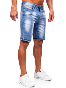 Pantaloncini in jeans da uomo azzurro Bolf NG60360