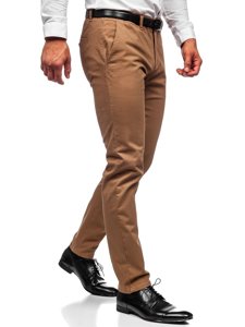 Pantaloni chino da uomo cammello Bolf 1143