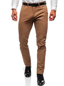 Pantaloni chino da uomo cammello Bolf 1143