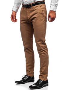 Pantaloni chino da uomo cammello Bolf 1143