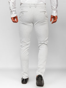 Pantaloni chino da uomo grigi Bolf 5000-1