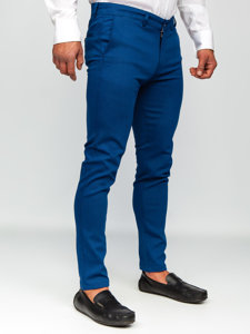 Pantaloni chino da uomo indaco Bolf 5000-3