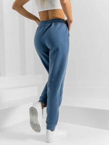 Pantaloni da tuta da donna azzurro Bolf HL540