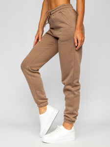 Pantaloni da tuta da donna beige Bolf BL32