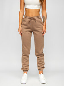 Pantaloni da tuta da donna beige Bolf BL32