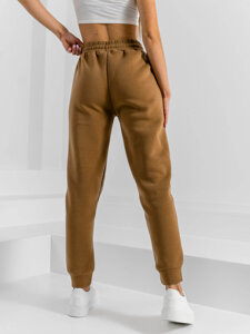 Pantaloni da tuta da donna marrone Bolf HL540